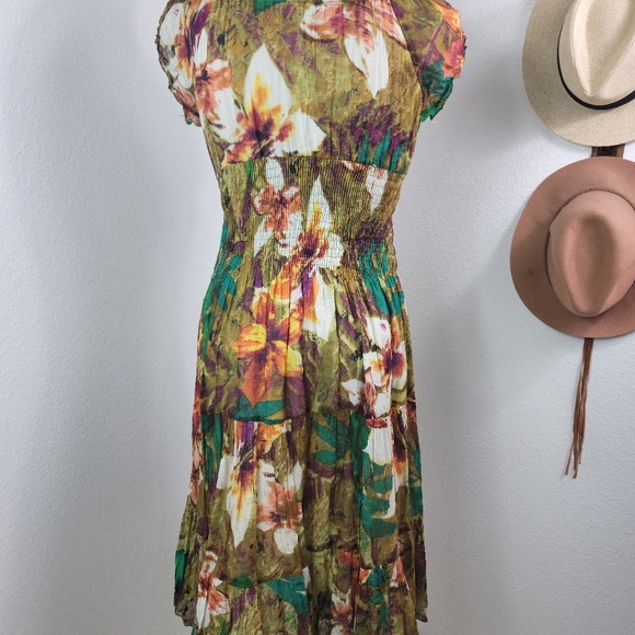 MLLE GABRIELLE TROPICAL PRINT sz small - Picture 16 of 16